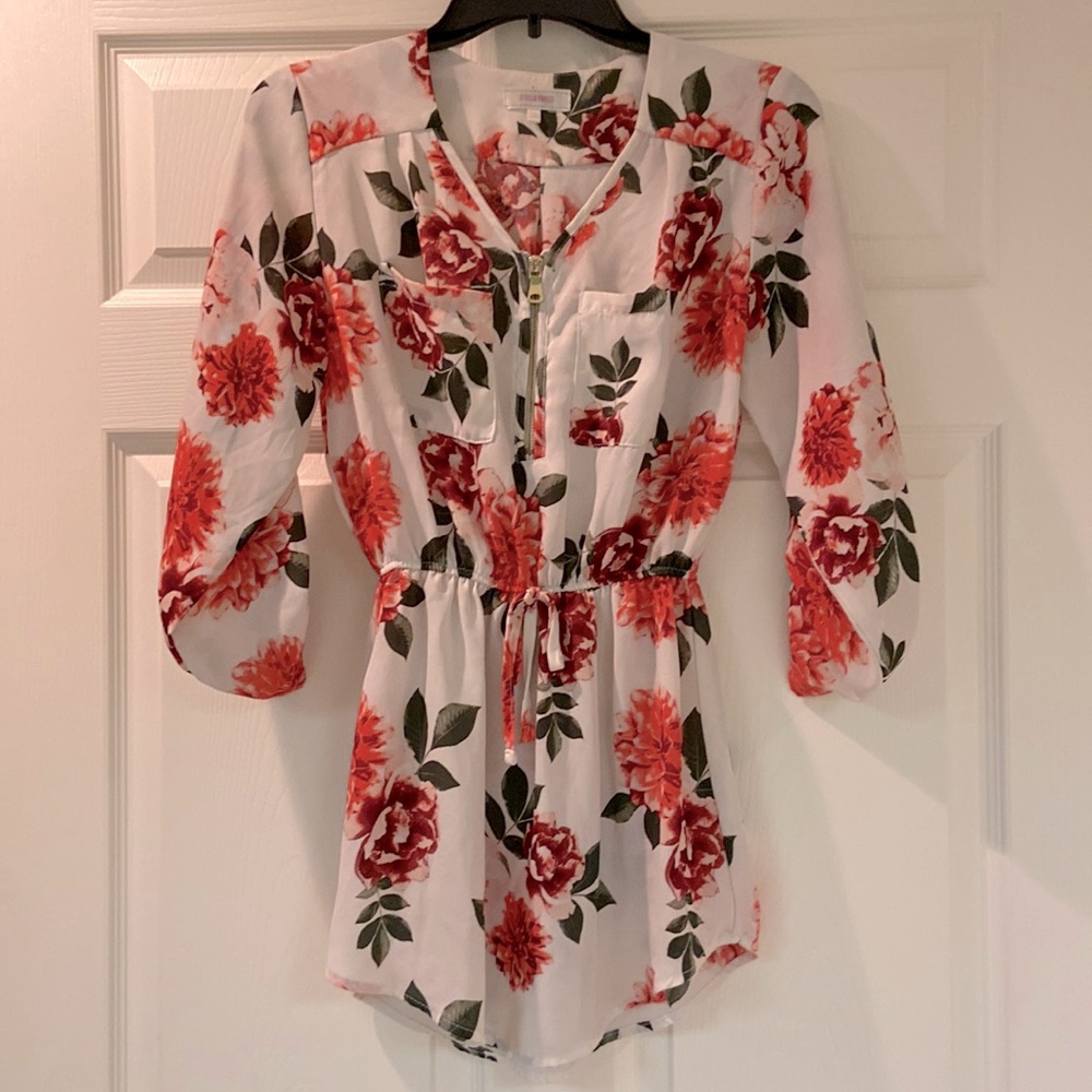 Flowy Floral Top